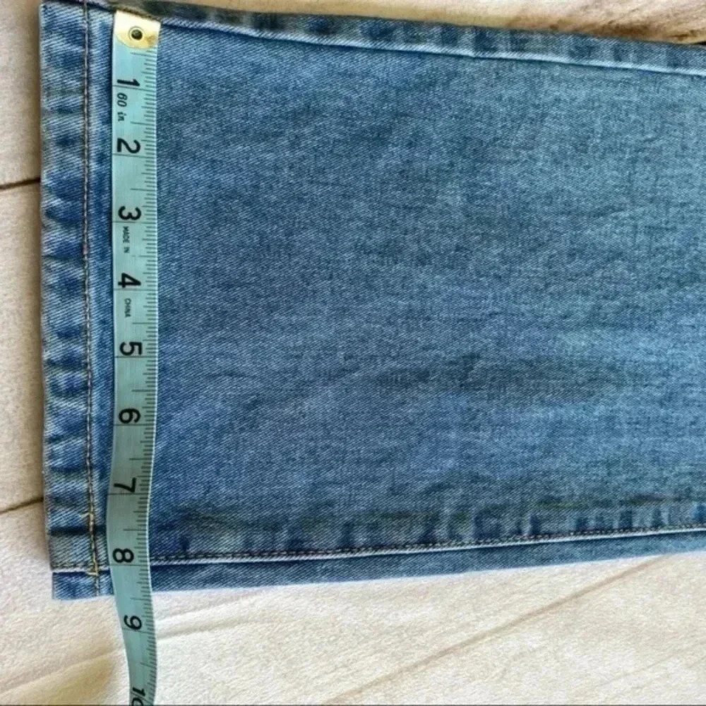 Missguided NWT Light Blue High Rise Boyfriend Jean 12R - Picture 13 of 15